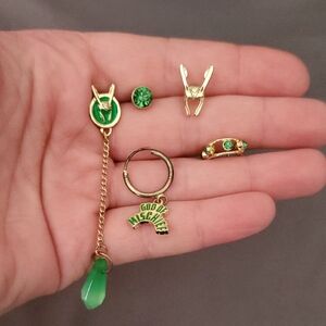 Disney Marvel Loki Earring Set from Hot Topic